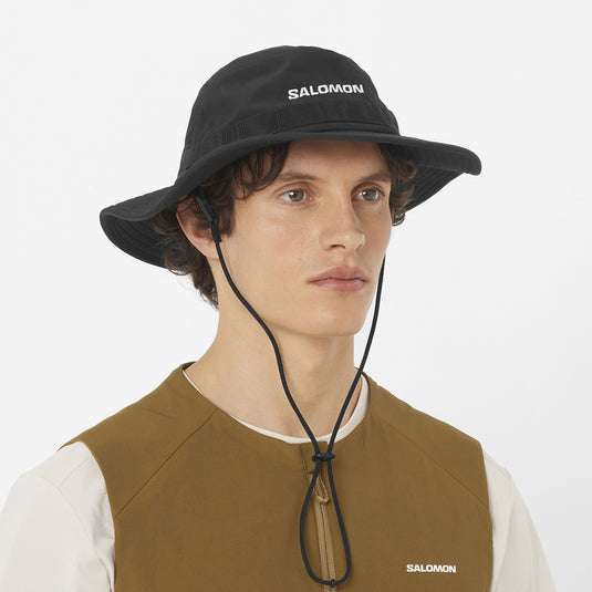 Salomon Unisex Booney Hat Deep Black LC2709000