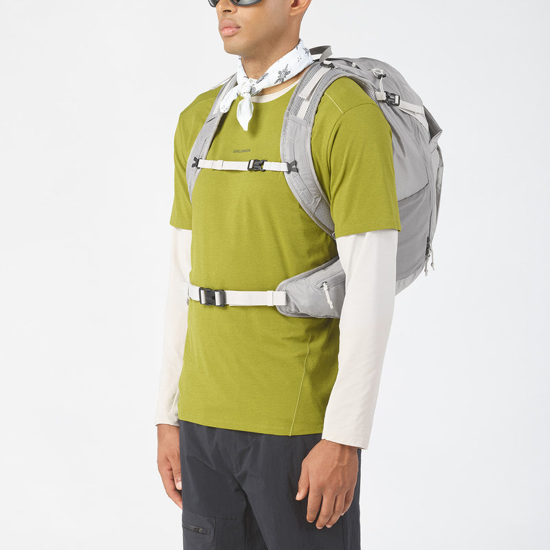 Load image into Gallery viewer, Salomon Unisex Trailblazer 30L Hiking Bag Cloudburst/Paloma LC2856100

