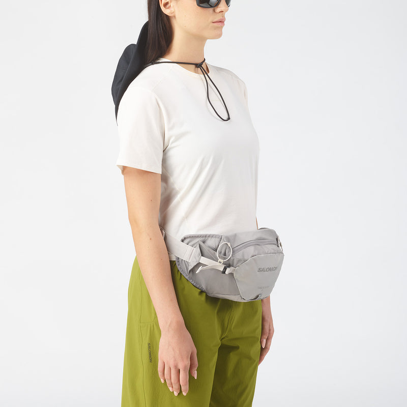 Load image into Gallery viewer, Salomon Unisex Trailblazer Belt 4L Waist Pack Cloudburst/Paloma LC2856200
