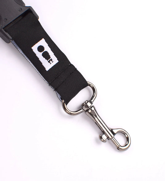 We Ride Local Logotype Lanyard Black LL_SS26