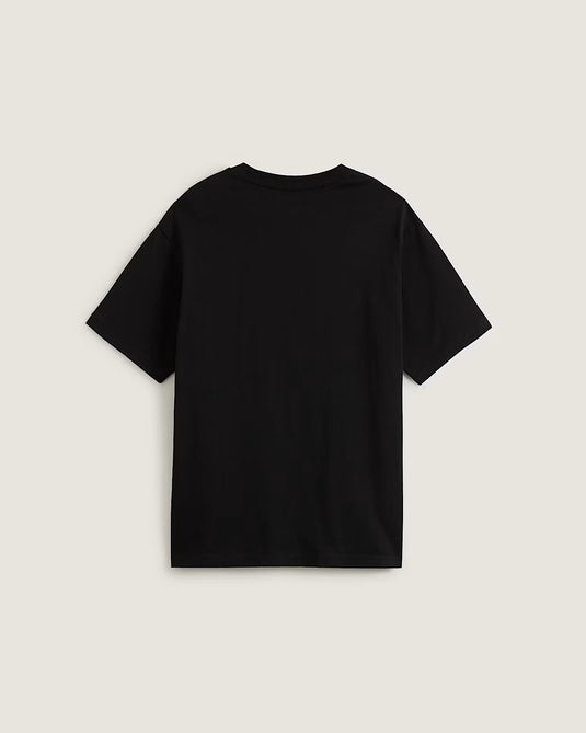 Vans Unisex Left Chest II Logo T-Shirt Black VN000P1PBLK