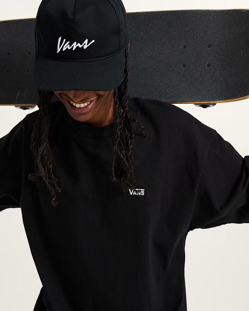 Load image into Gallery viewer, Vans Unisex Left Chest II Logo T-Shirt Black VN000P1PBLK
