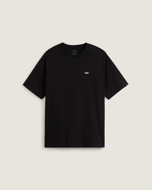 Vans Unisex Left Chest II Logo T-Shirt Black VN000P1PBLK