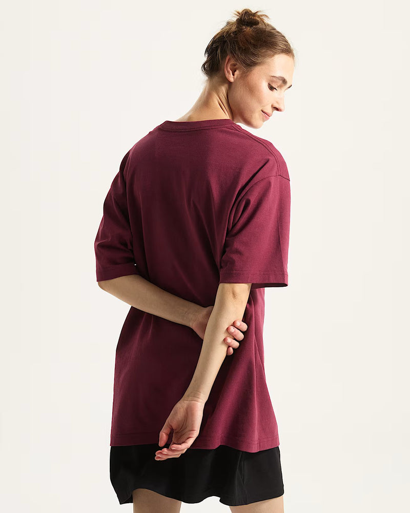 Load image into Gallery viewer, Vans Unisex Left Chest II Logo T-Shirt Burgundy VN000P1PBRG
