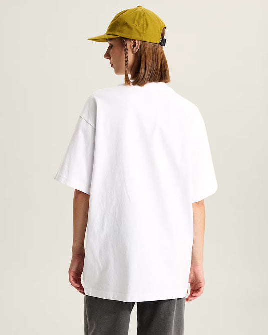 Vans Unisex Left Chest II Logo T-Shirt White VN000P1PWHT
