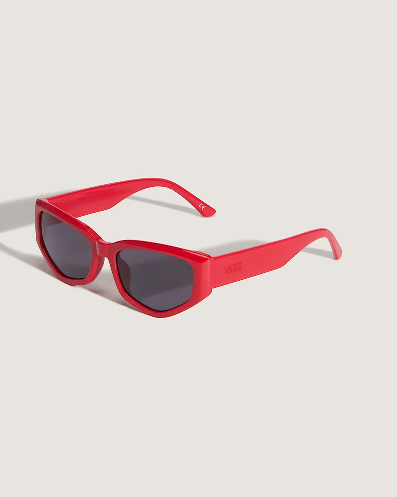 Load image into Gallery viewer, Vans Unisex Leyden Sunglasses Racing Red VN000T0CIZQ
