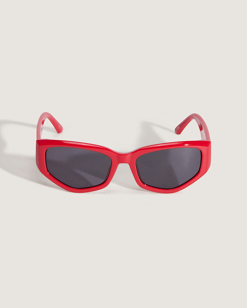 Load image into Gallery viewer, Vans Unisex Leyden Sunglasses Racing Red VN000T0CIZQ
