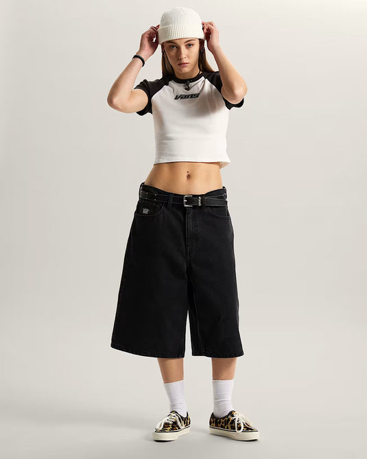 Vans Women's Clare Baby T-Shirt White VN000TBSTWB