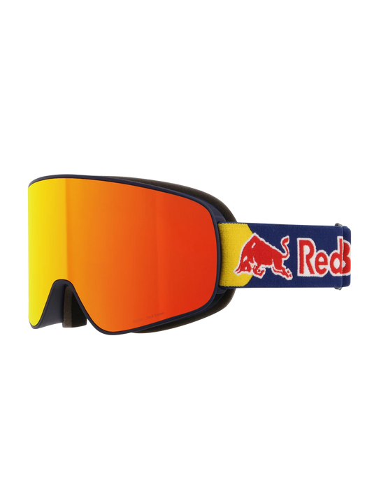Red Bull Unisex Spect Rush Blue Snow Goggles Orange/Red Mirror RUSH-14RE2