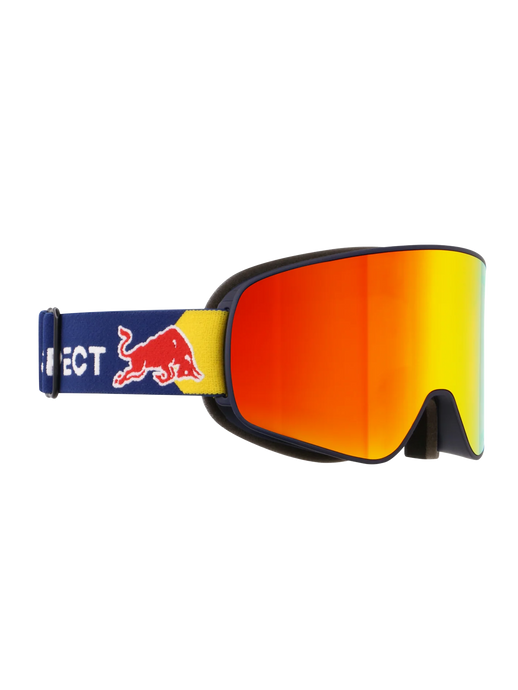 Red Bull Unisex Spect Rush Blue Snow Goggles Orange/Red Mirror RUSH-14RE2