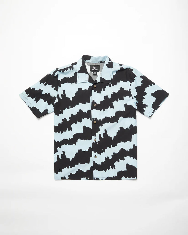 Load image into Gallery viewer, Volcom Kid&#39;s Cosmic Love Shirt Ice Blue MA444VB8_ICB
