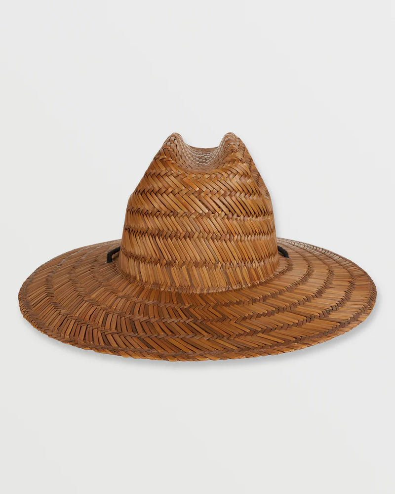 Load image into Gallery viewer, Billabong Unisex Tides Straw Lifeguard Hat Brown MAHW1BTI-BRN

