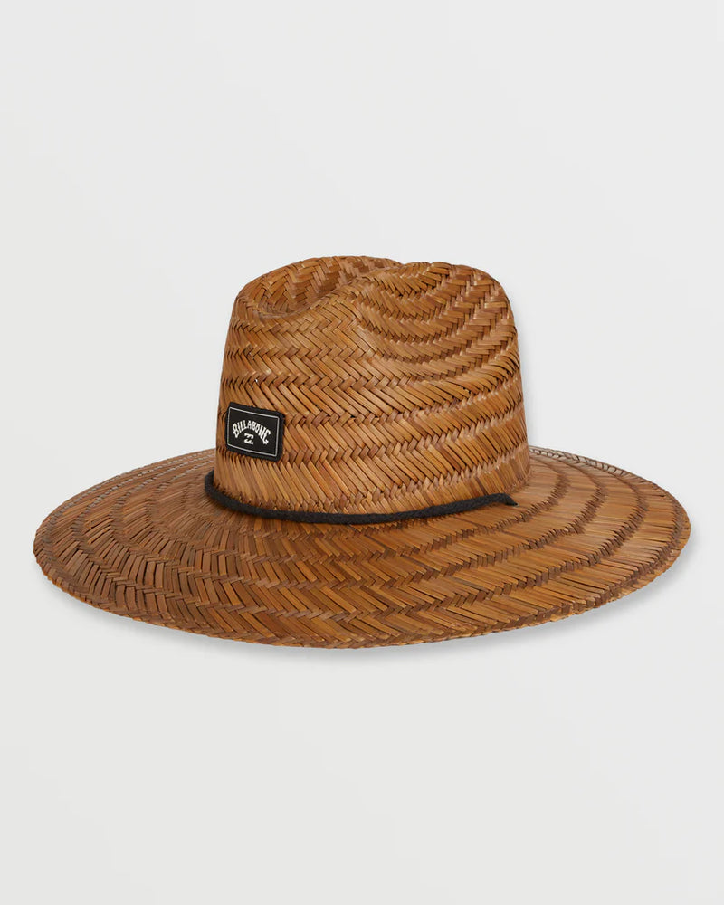 Load image into Gallery viewer, Billabong Unisex Tides Straw Lifeguard Hat Brown MAHW1BTI-BRN
