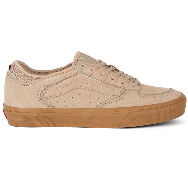 Load image into Gallery viewer, Vans Men&#39;s Skate Rowley Shoes Suede Tan/Gum VN0A2Z3O4NF
