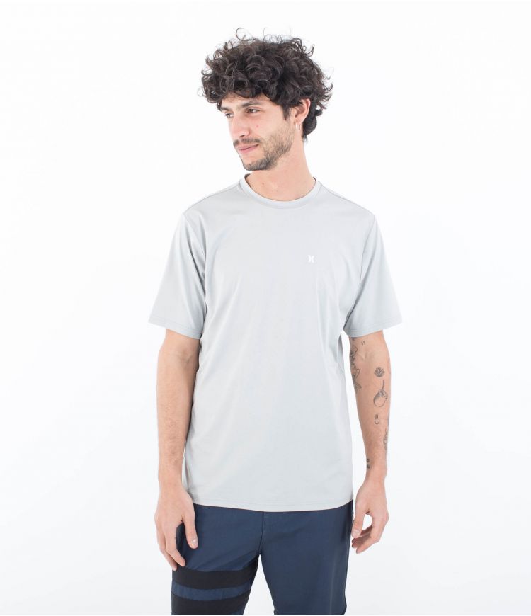 Load image into Gallery viewer, Hurley Men&#39;s Everyday Hybrid UPF T-Shirt Lt Stone Grey MAT0000990-H002
