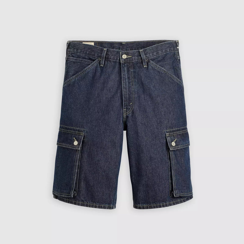 Load image into Gallery viewer, Levi's Men's  478™ Baggy Cargo Shorts Blue 001GU0012
