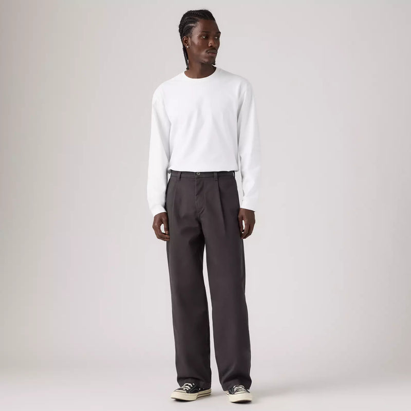 Load image into Gallery viewer, Levi's Men's Loose Pleated Work Chinos Pants Pitbull Grey 007WB0001
