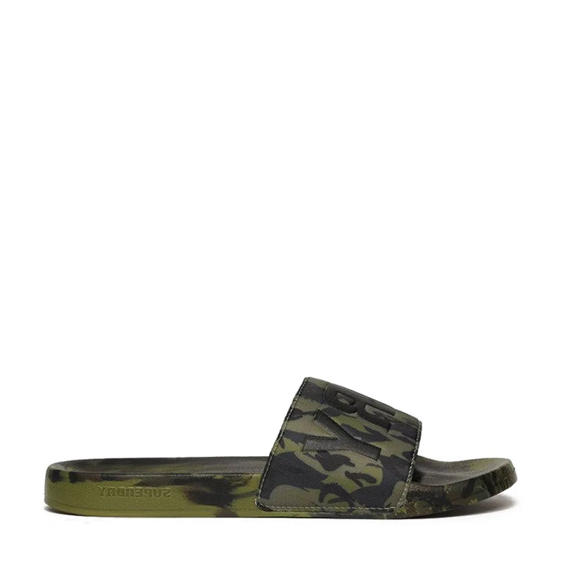 Load image into Gallery viewer, Superdry Men&#39;s Camo Vegan Pool Slide Nathan Camo MF310261A-3DL

