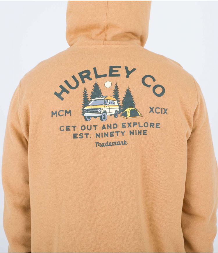 Load image into Gallery viewer, Hurley Campin Fleece Hoodie MFT0011550-H217
