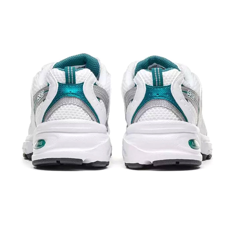 Load image into Gallery viewer, New Balance Unisex 530 Shoes White/Green MR530AB
