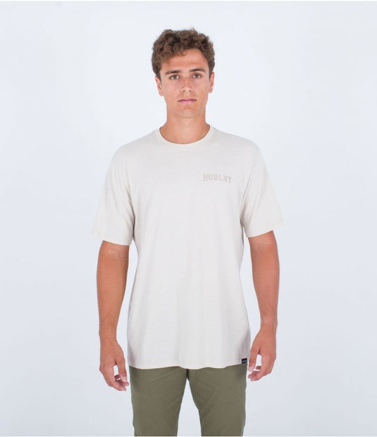 Hurley Evd Tiger Palm T-Shirt Bone MTS0037790-H073