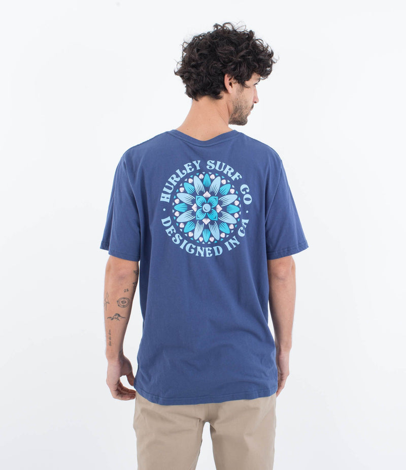 Load image into Gallery viewer, Hurley Men&#39;s Everyday Pedals T-Shirt Submarine MTS0039260-H4053
