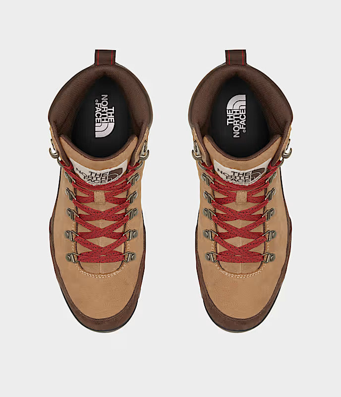 Load image into Gallery viewer, The North Face Men’s Back-To-Berkeley IV Leather Waterproof Shoes Almond Butter/Demitasse Brown NF0A817QOHU
