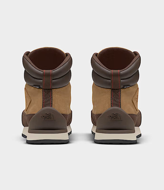 The North Face Men’s Back-To-Berkeley IV Leather Waterproof Shoes Almond Butter/Demitasse Brown NF0A817QOHU