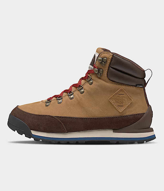 Load image into Gallery viewer, The North Face Men’s Back-To-Berkeley IV Leather Waterproof Shoes Almond Butter/Demitasse Brown NF0A817QOHU
