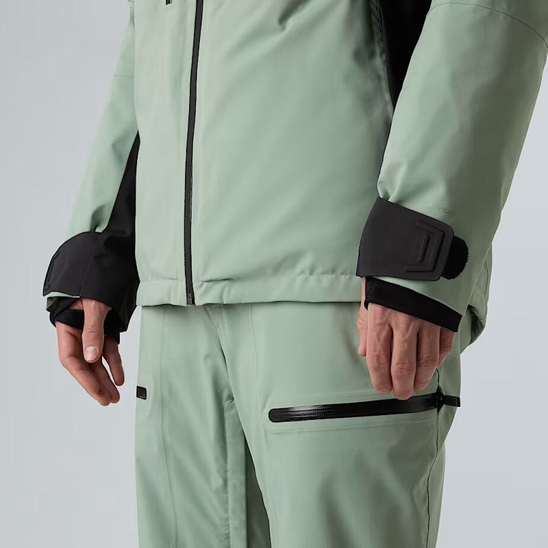 Load image into Gallery viewer, The North Face Men’s Chakal Snow Jacket Slate Moss-TNF Black NF0A87Y6D5N
