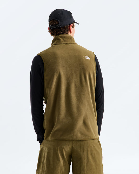 The North Face Men’s Glacier Fleece Vest Caraway Seed NF0A8DQN2EK