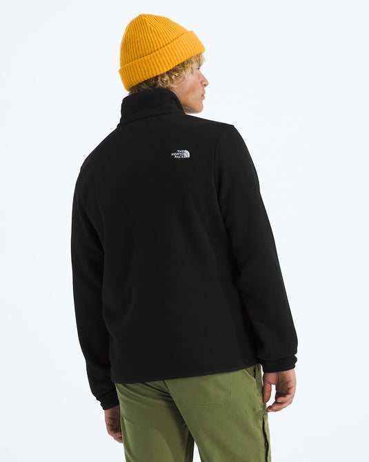 The North Face Men’s Glacier Fleece ¼-Zip Jacket TNF Black NF0A8D0QJK3