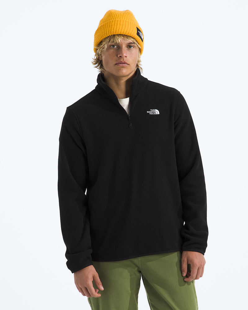 Load image into Gallery viewer, The North Face Men’s Glacier Fleece ¼-Zip Jacket TNF Black NF0A8D0QJK3

