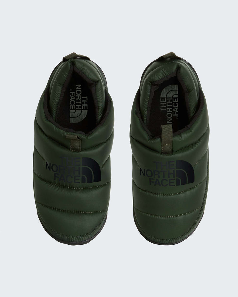 Load image into Gallery viewer, The North Face Men's Nuptse Winter Mules Bottle Green-TNF Black NF0A5G2FT5V1-090
