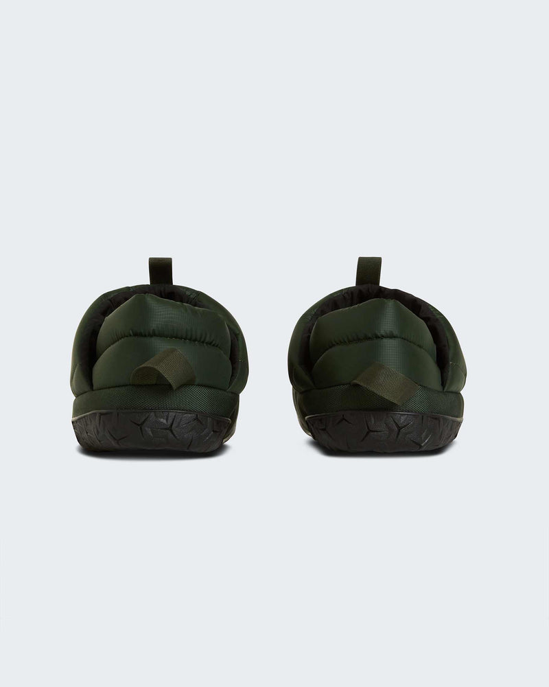 Load image into Gallery viewer, The North Face Men's Nuptse Winter Mules Bottle Green-TNF Black NF0A5G2FT5V1-090
