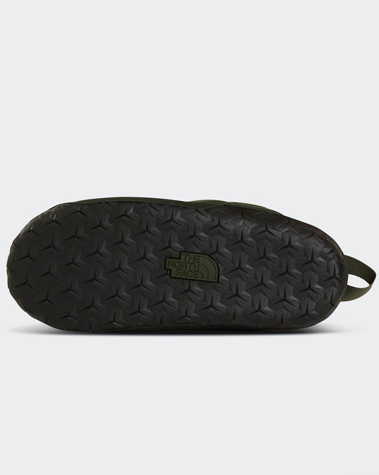 The North Face Men's Nuptse Winter Mules Bottle Green-TNF Black NF0A5G2FT5V1-090