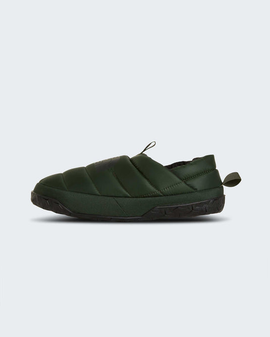 The North Face Men's Nuptse Winter Mules Bottle Green-TNF Black NF0A5G2FT5V1-090