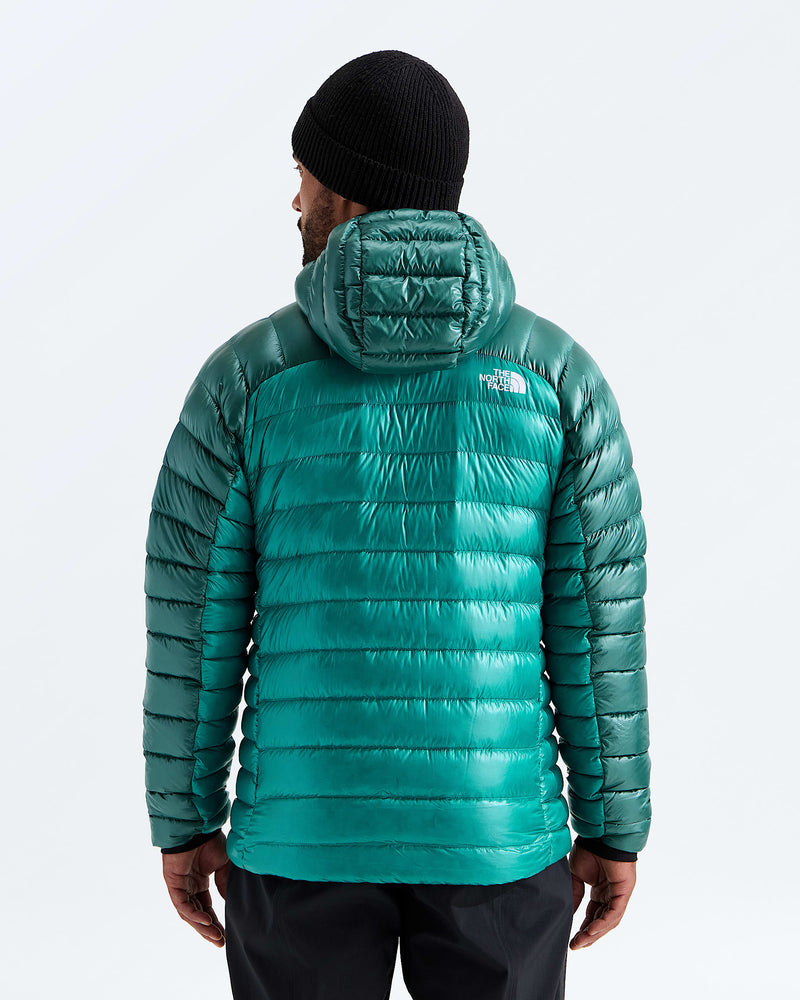 Load image into Gallery viewer, The North Face Men’s Summit Breithorn Hoodie Restorative Teal/Pacific Teal NF0A87ZMSE4

