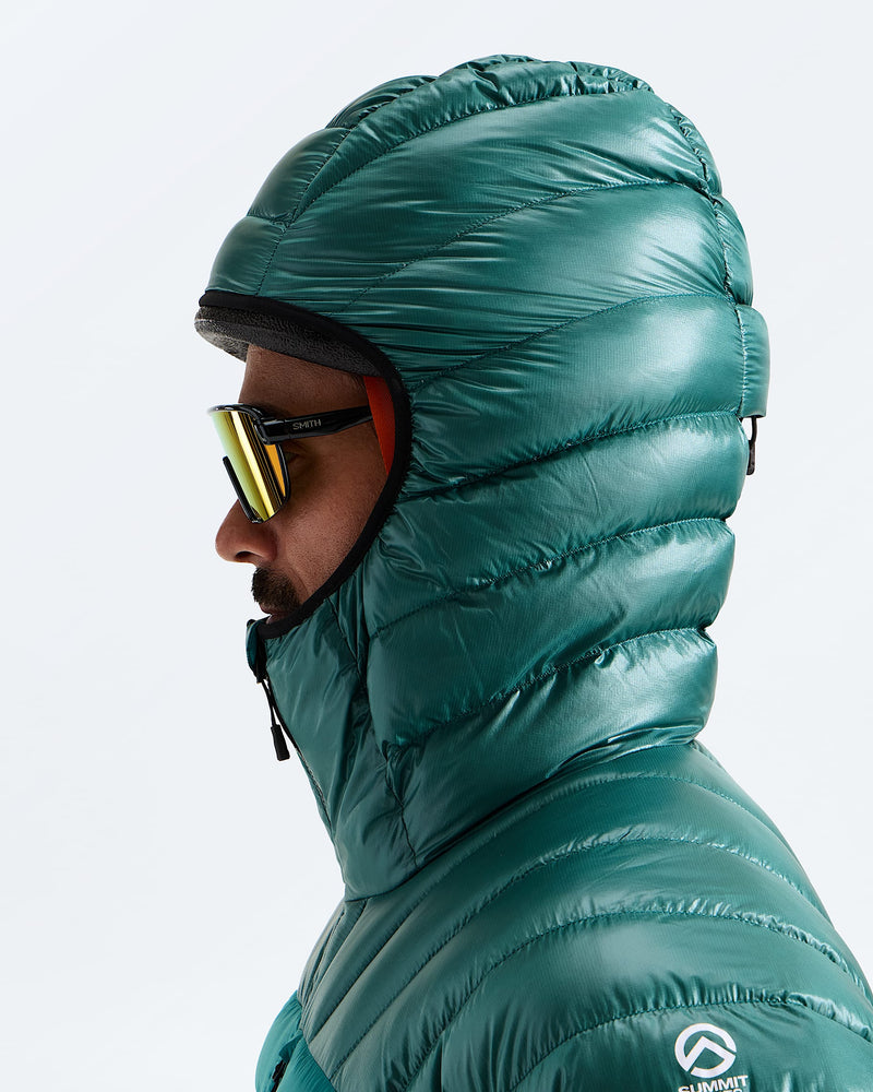 Load image into Gallery viewer, The North Face Men’s Summit Breithorn Hoodie Restorative Teal/Pacific Teal NF0A87ZMSE4
