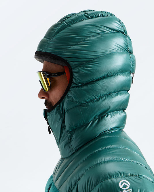 The North Face Men’s Summit Breithorn Hoodie Restorative Teal/Pacific Teal NF0A87ZMSE4