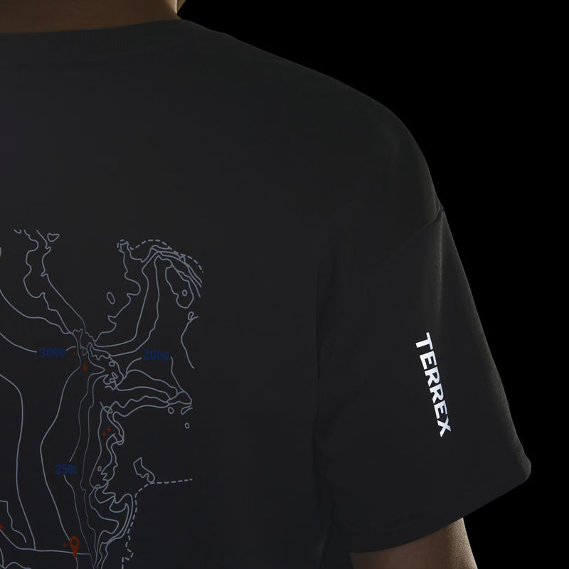 Load image into Gallery viewer, Adidas Terrex Men's Xploric Graphic T-Shirt Carbon KE3698

