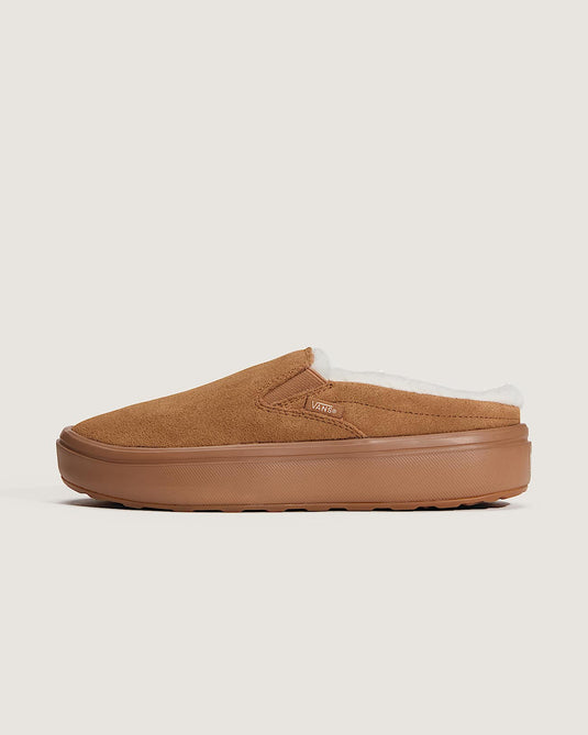 Vans Unisex Mule Platform Light Shoes Chipmunk VN00117GGWT