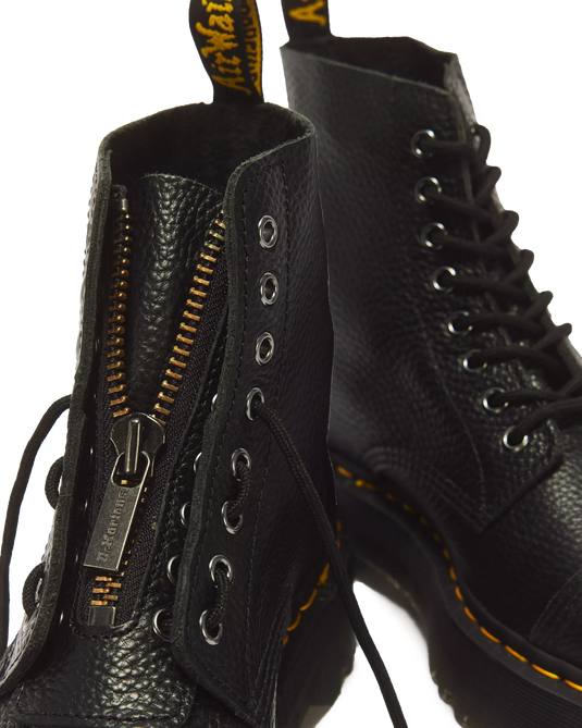 Dr. Martens Women's Sinclair Milled Nappa Leather Boots Shoes Black 22564001