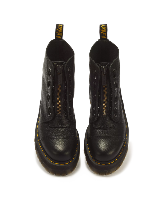 Dr. Martens Women's Sinclair Milled Nappa Leather Boots Shoes Black 22564001
