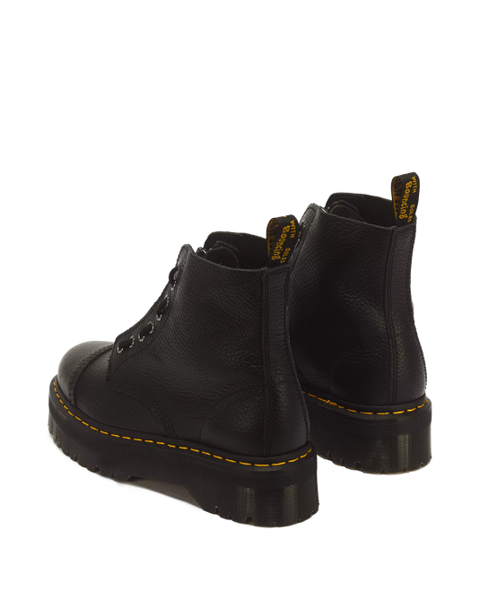 Dr. Martens Women's Sinclair Milled Nappa Leather Boots Shoes Black 22564001