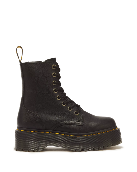 Dr.Martens Women's Jadon III Pisa Leather Platform Boots Black 26378001