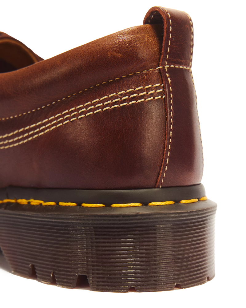 Load image into Gallery viewer, Dr.Martens Unisex Lowell Leather Moc Toe Shoes Butterscotch 31817243

