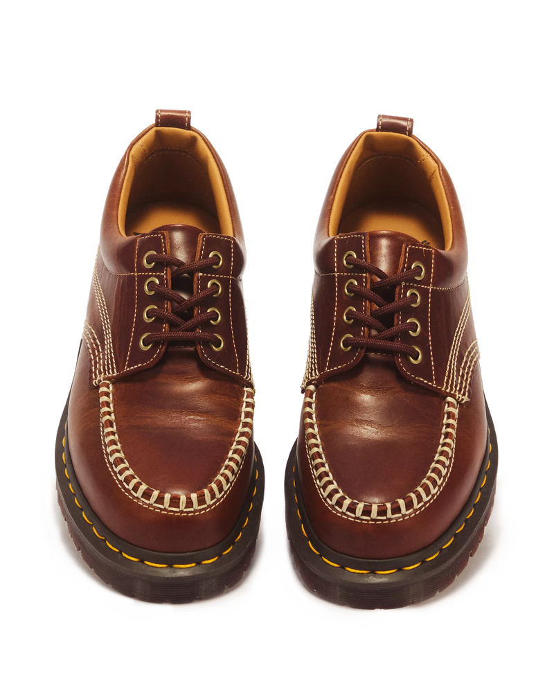 Load image into Gallery viewer, Dr.Martens Unisex Lowell Leather Moc Toe Shoes Butterscotch 31817243
