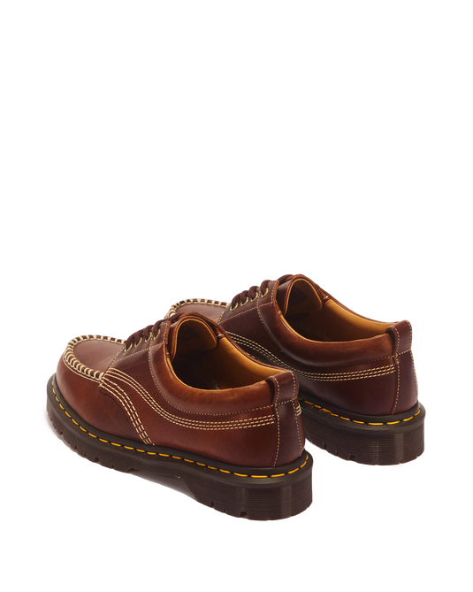 Dr.Martens Unisex Lowell Leather Moc Toe Shoes Butterscotch 31817243