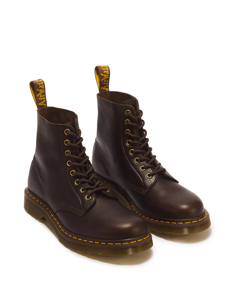 Load image into Gallery viewer, Dr. Martens Men's 1460 Pascal 8 Eye Ambassador Leather Lace Up Boots Dark Brown 31981201
